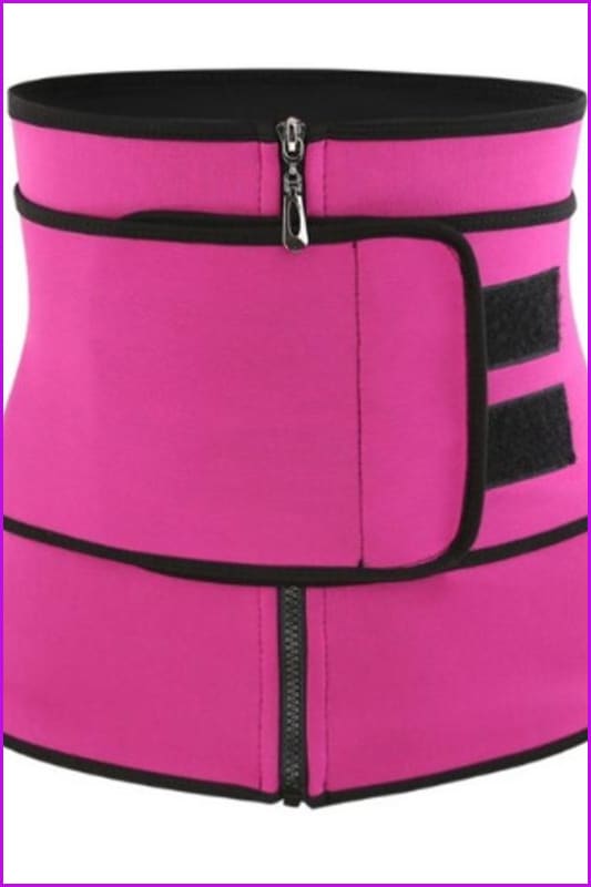 Customized Logo Black/Purple/Hot Pink/Blue Waist Trainer F345 - Furdela