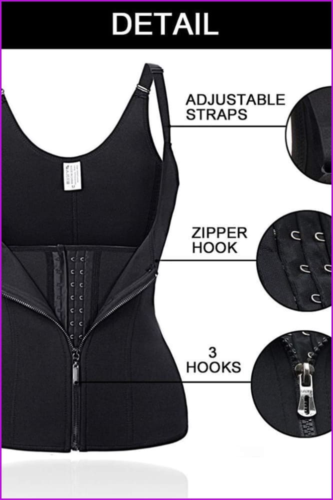 Slimming Adjustable Waist Trainer Vest F257 - Furdela